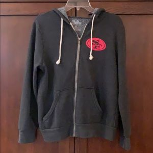 Women’s 49ers Zip-Up Hoodie